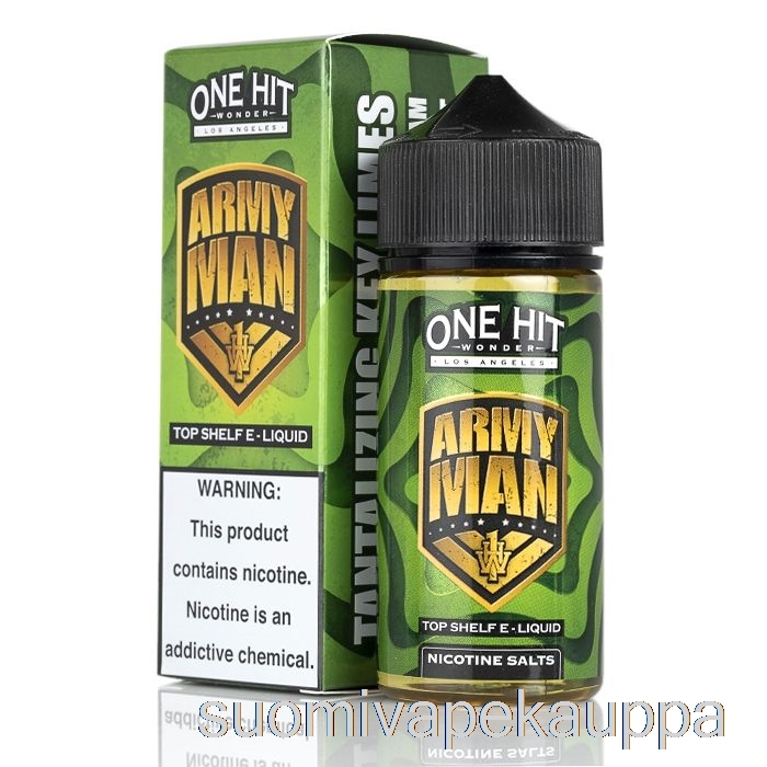 Vape Netistä Armeijan Mies - One Hit Wonder - 100ml 3mg